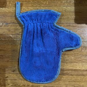 Norwex Dusting Mitt LE Dark Blue NWOT